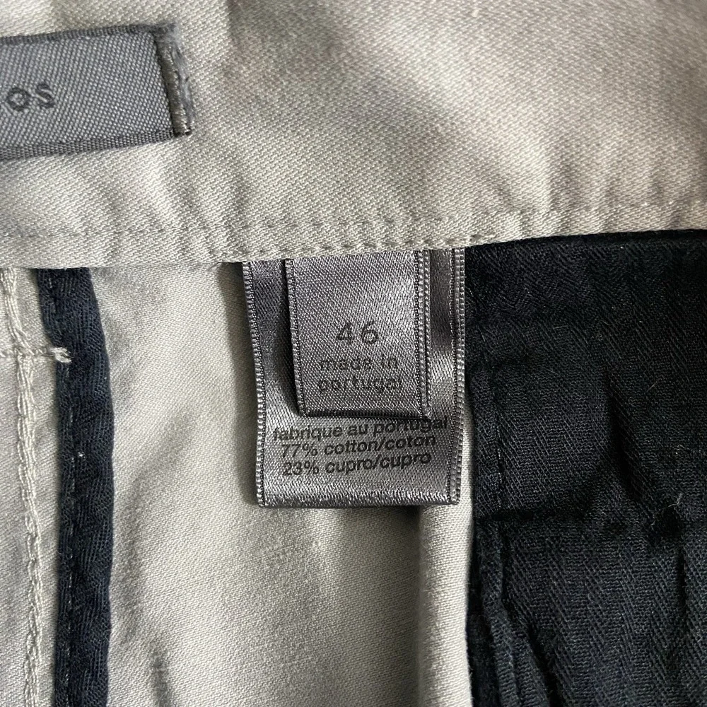 John Varvatos Pants Mens 30x30 Straight Fit Chino Flat Front Cotton Cupro Blend